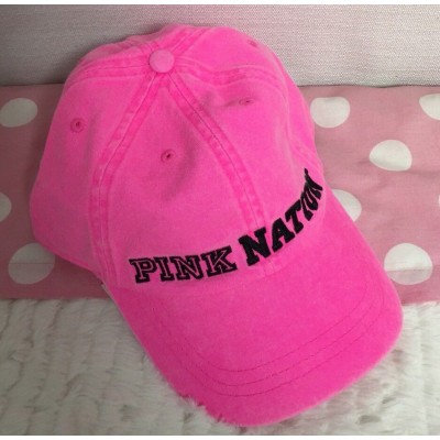 NEW Victoria's Secret PINK NATION Baseball Hat Cap 667545660795 eb-93938431